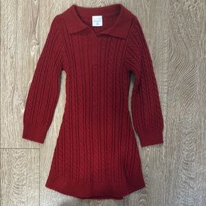 Abercrombie Kids Red Knit Sweater